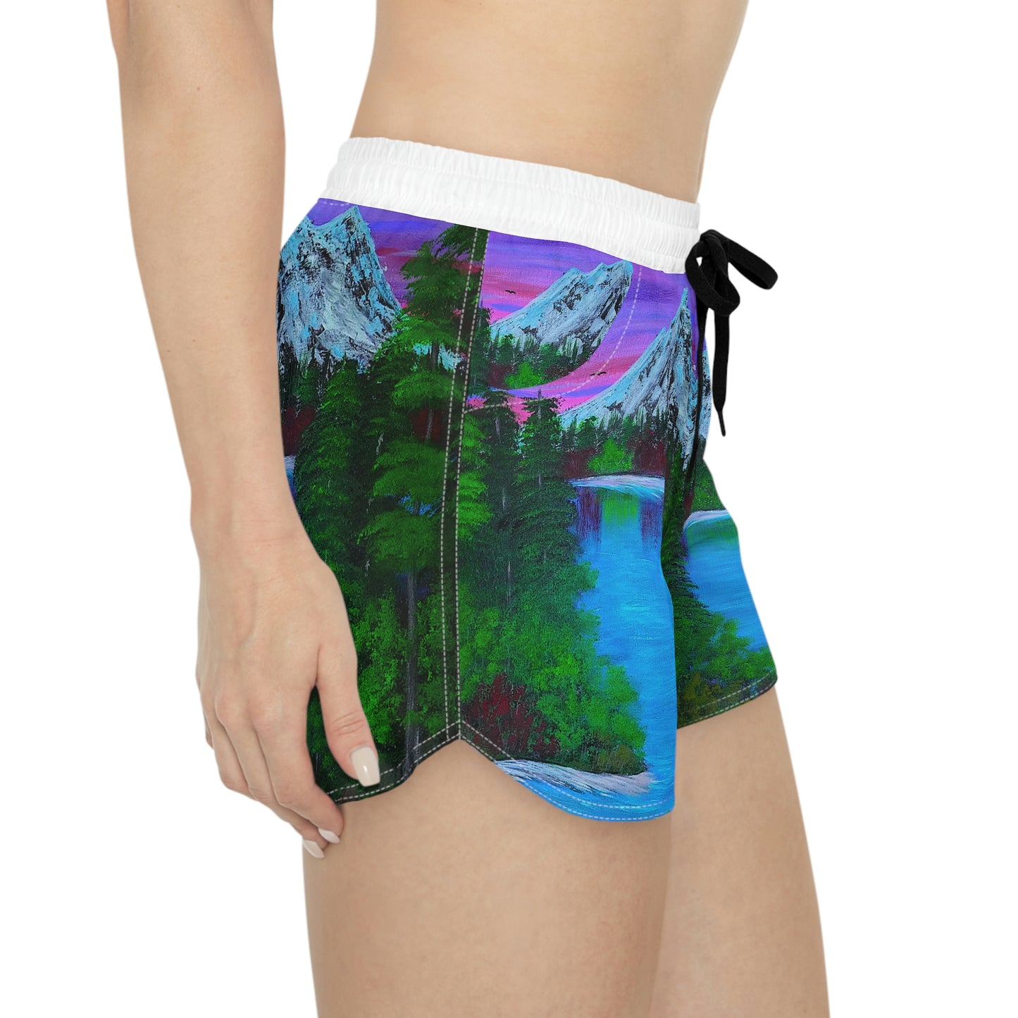 Women's casual drawstring shorts
