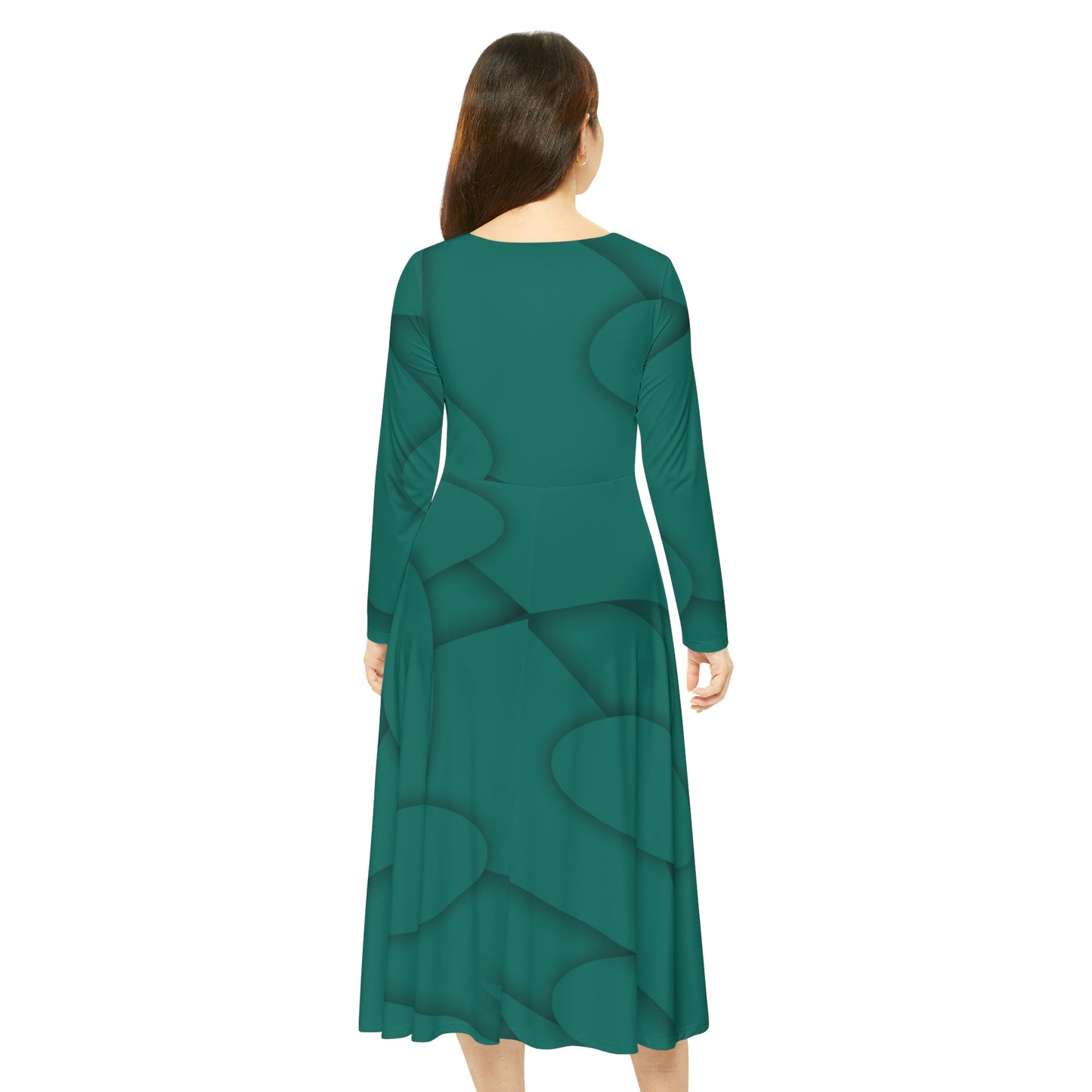Long Sleeve Dance Dress | Skobeloff Green