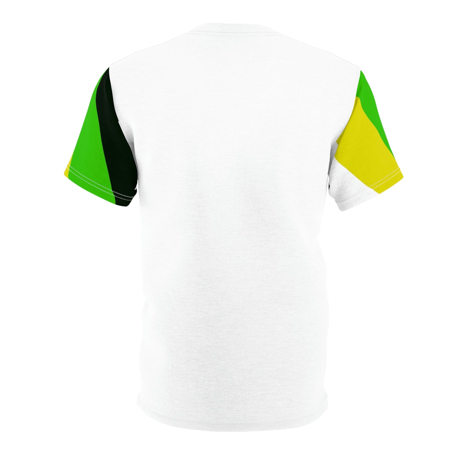 Men’s Cut & Sew T-shirt - White and Black