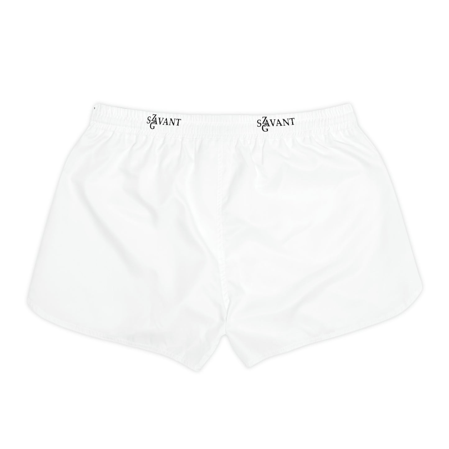 Women's casual drawstring shorts - White