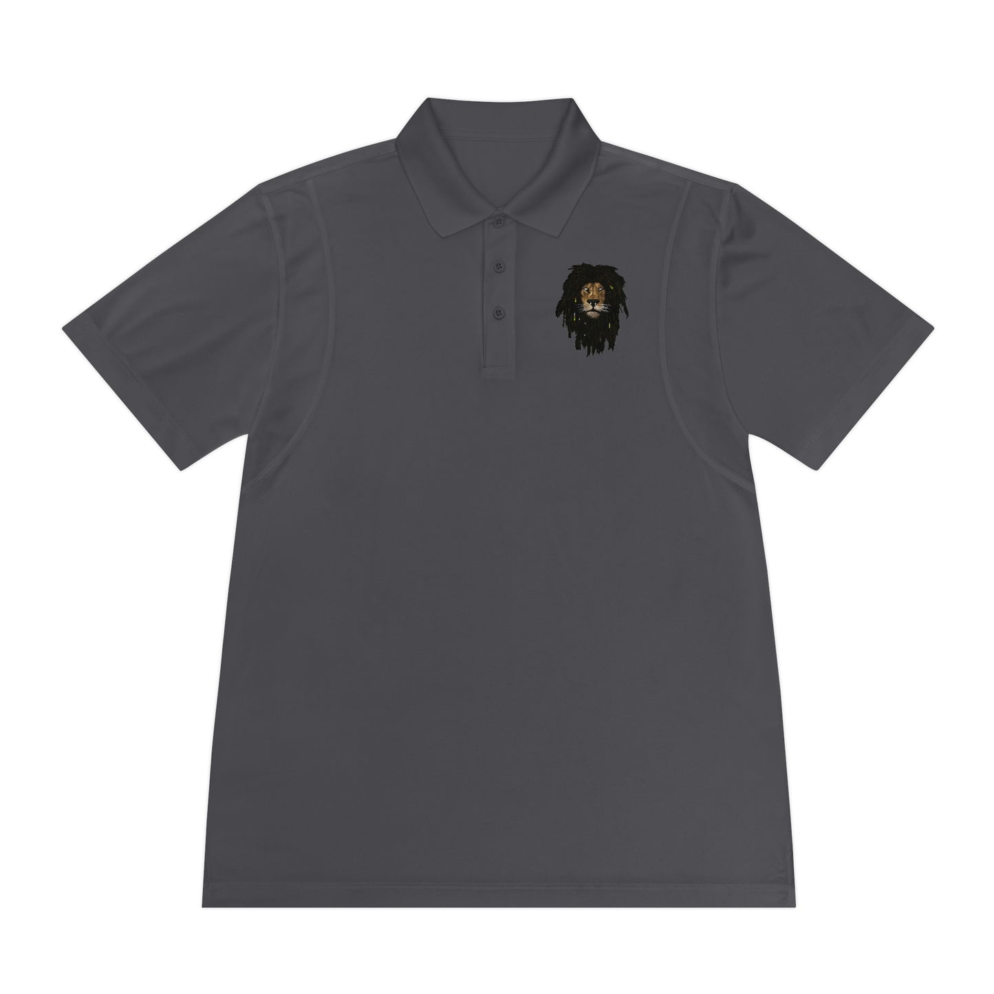 Lion Head Men's Sport Polo Shirt