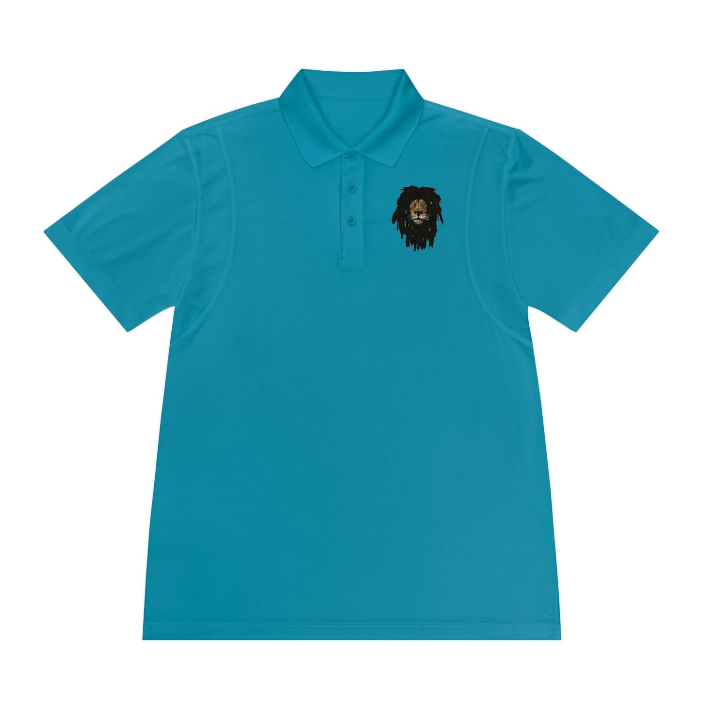 Men's Sport Polo Shirt - Lion Head