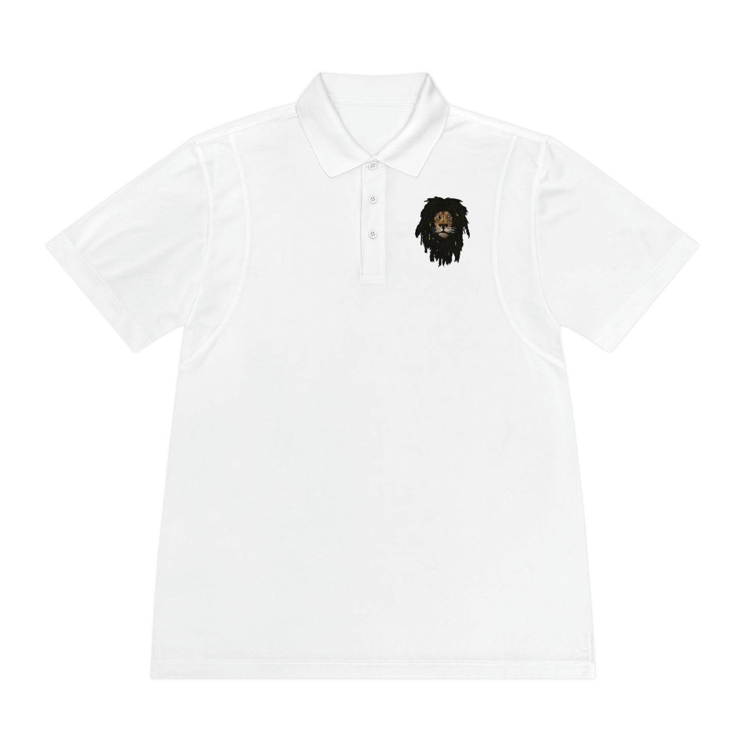 Men's Sport Polo Shirt - Lion Head