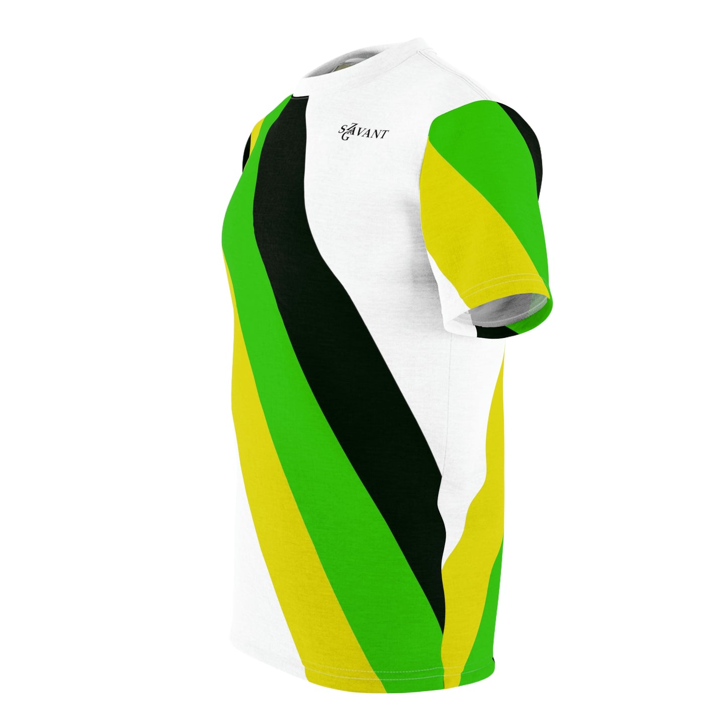 Jamaican Color Men’s T-shirt in White