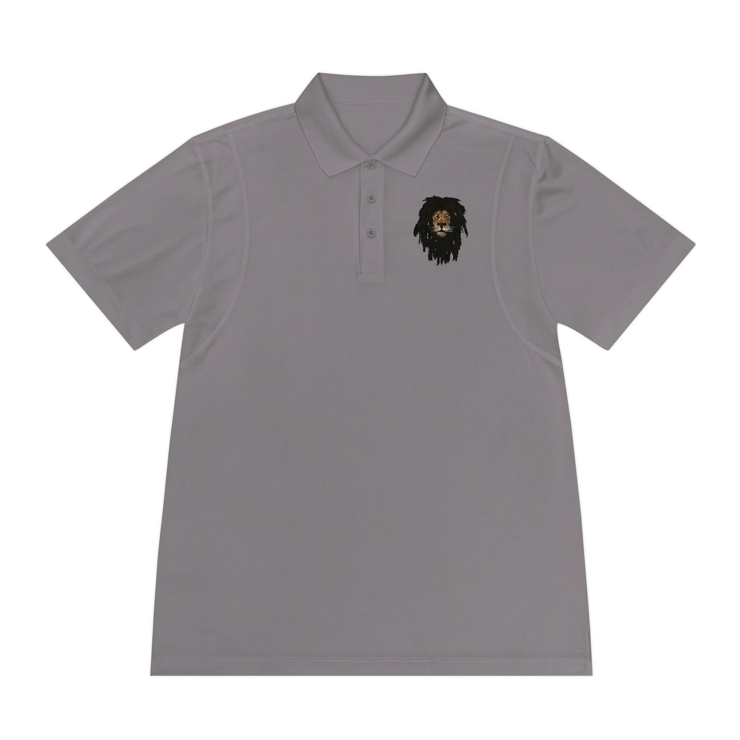 Men's Sport Polo Shirt - Lion Head