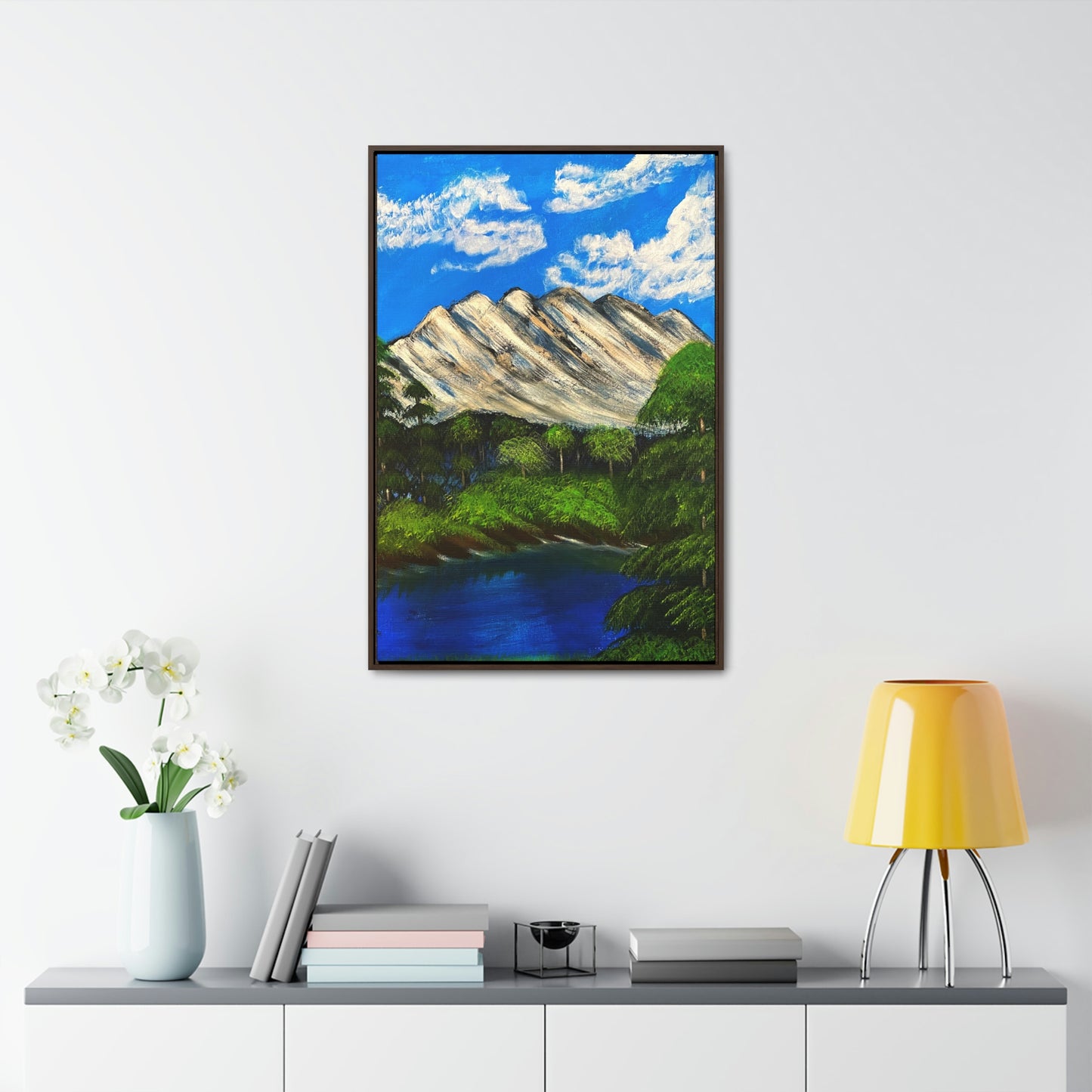 Waterfront Landscape Art - Gallery Canvas.