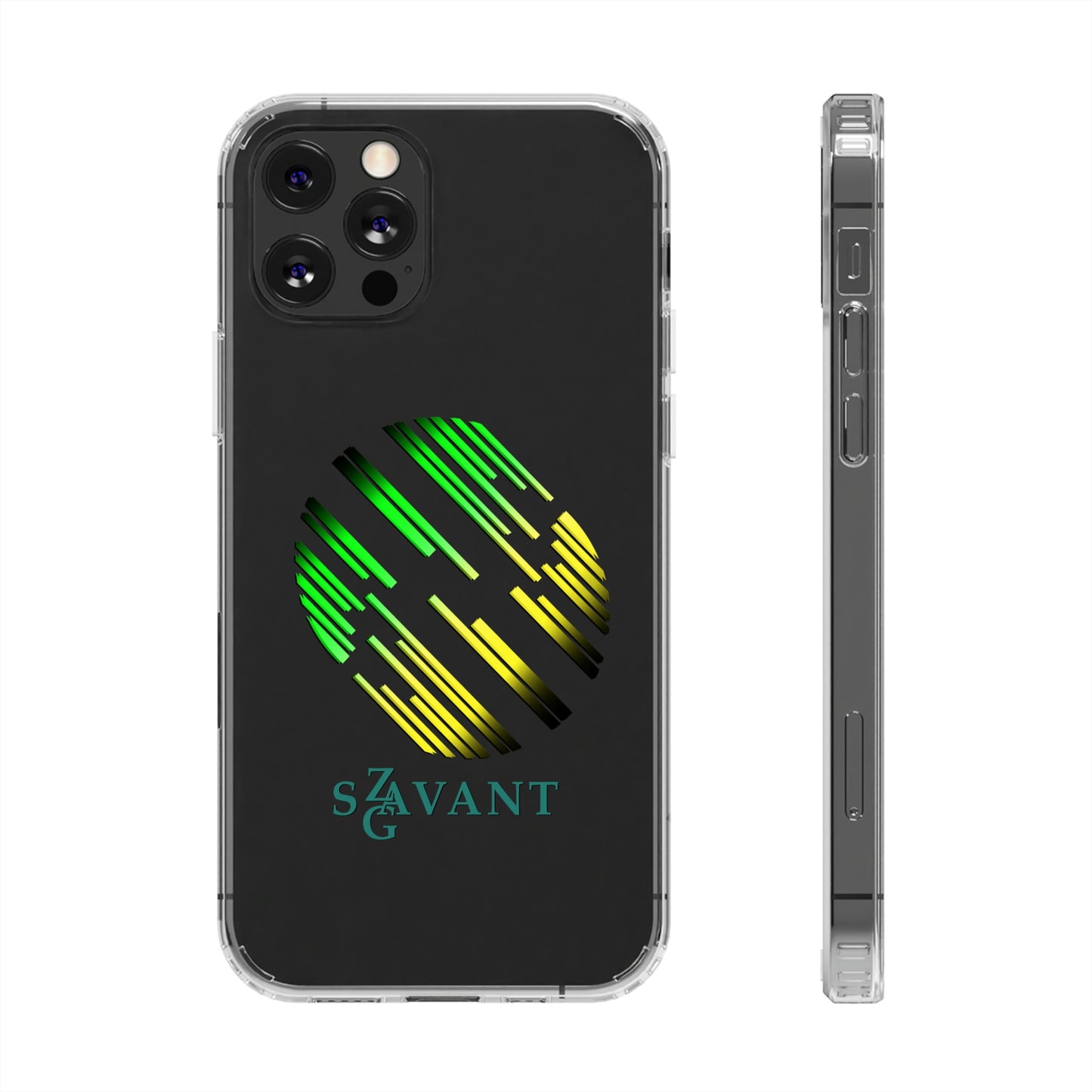 Clear Cases With Jamaican Colors