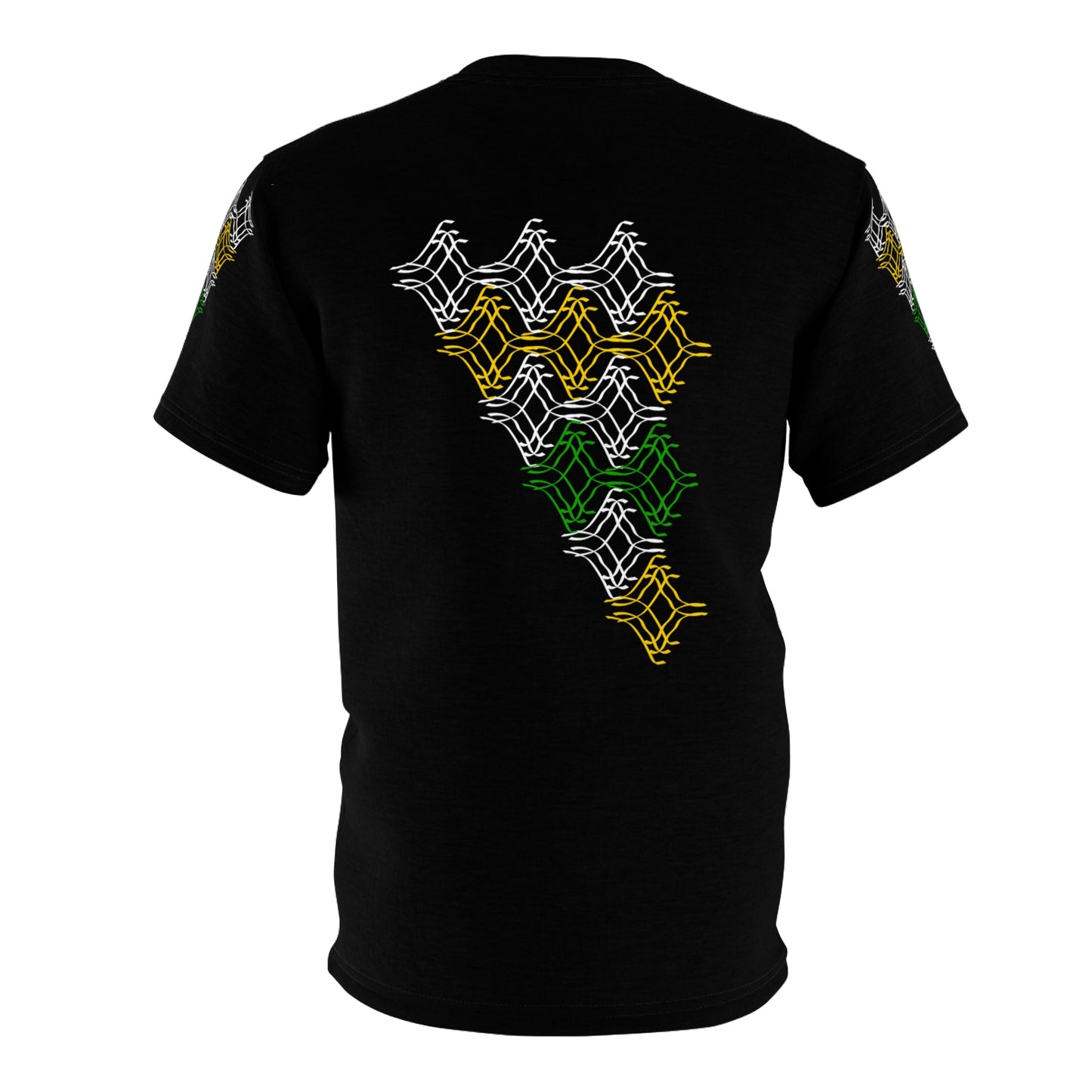 Men’s Cut & Sew Graphic T-shirt - Black with JA Colors