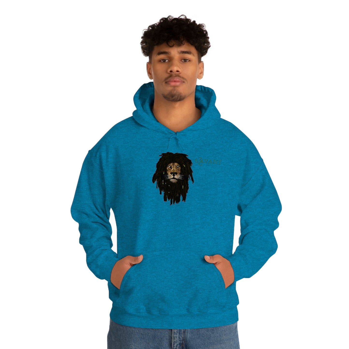 Lion Head Hooded Sweatshirt