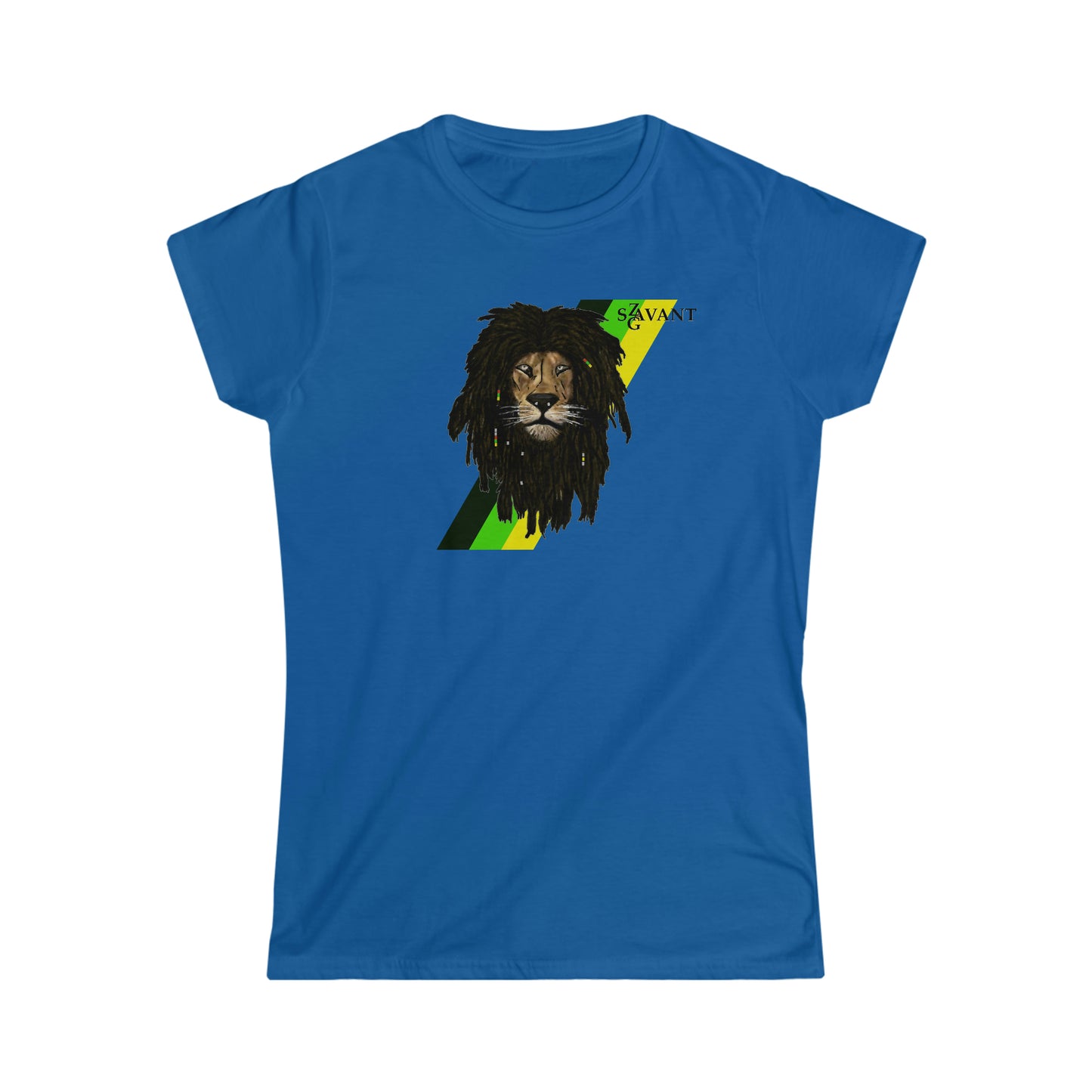 Women's Softstyle T-Shirt Jamaican Colors