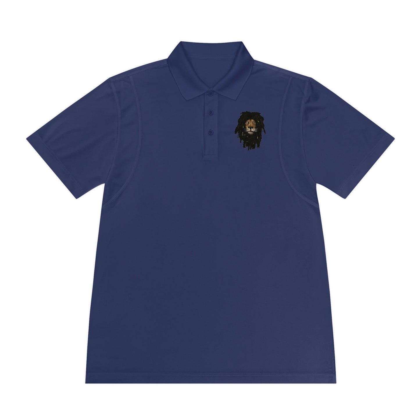 Men's Sport Polo Shirt - Lion Head