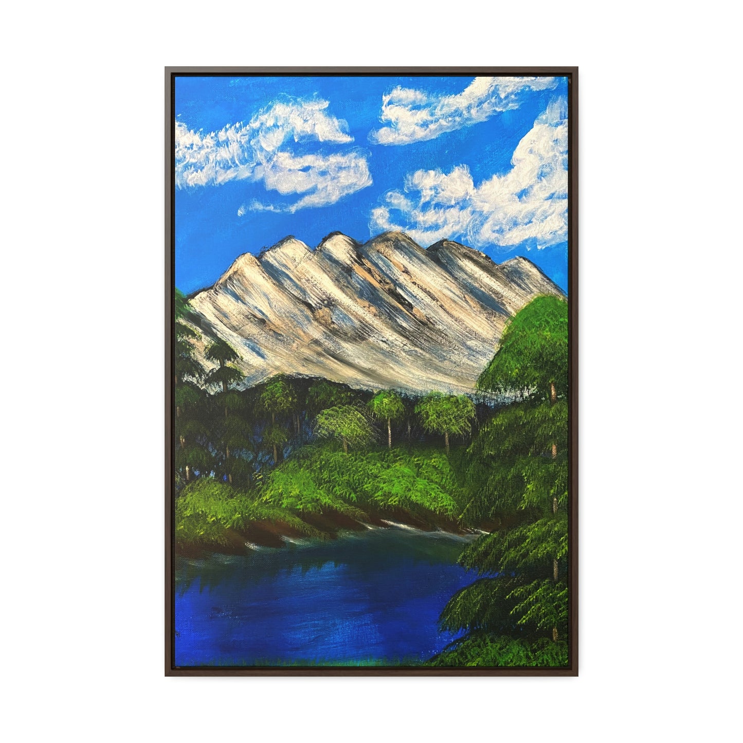 Waterfront Landscape Art - Gallery Canvas.