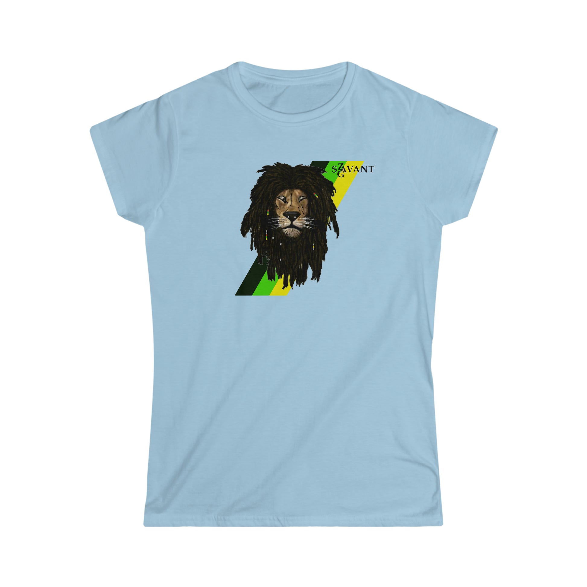 Women's Softstyle T-Shirt - With Jamaican Colors
