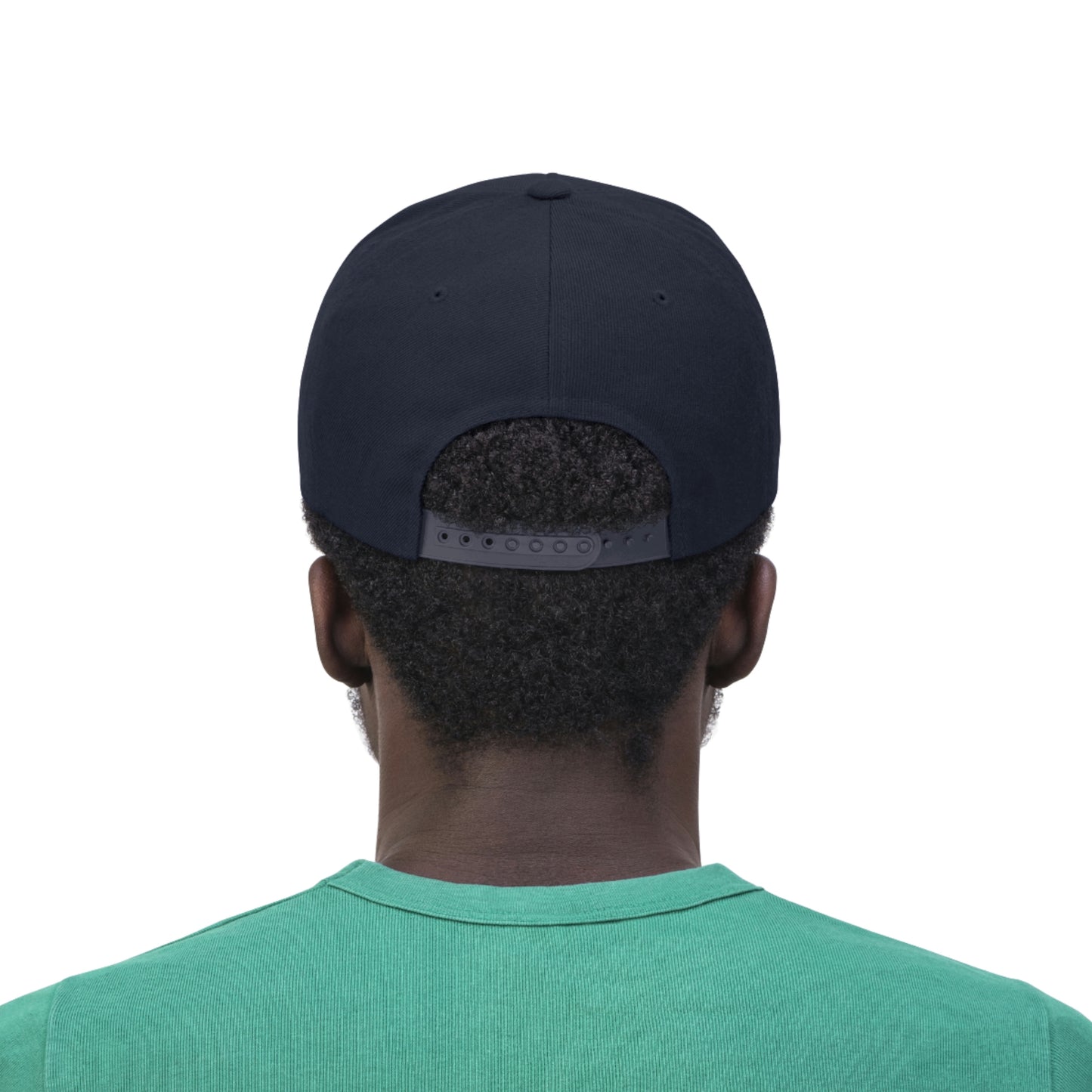 Flat Bill Hat - Zag Savant in White