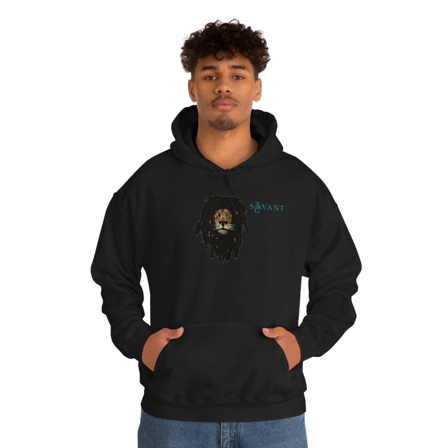 Lion Head Hooded Sweatshirt