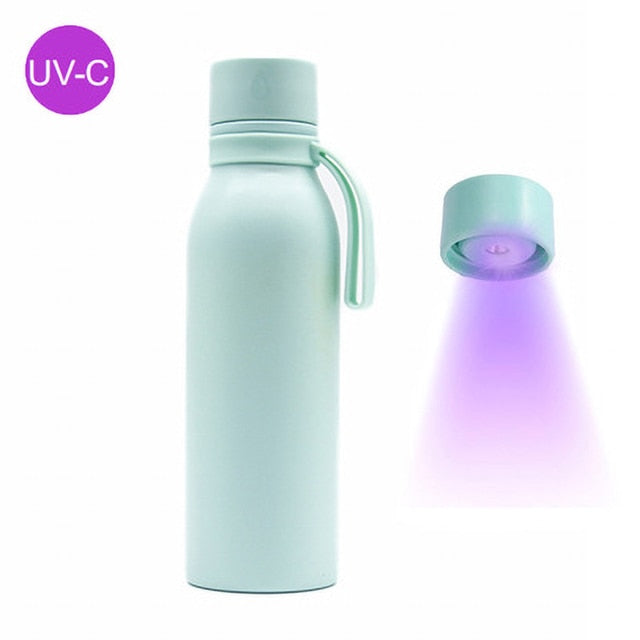 smart water bottle stainless steel uv