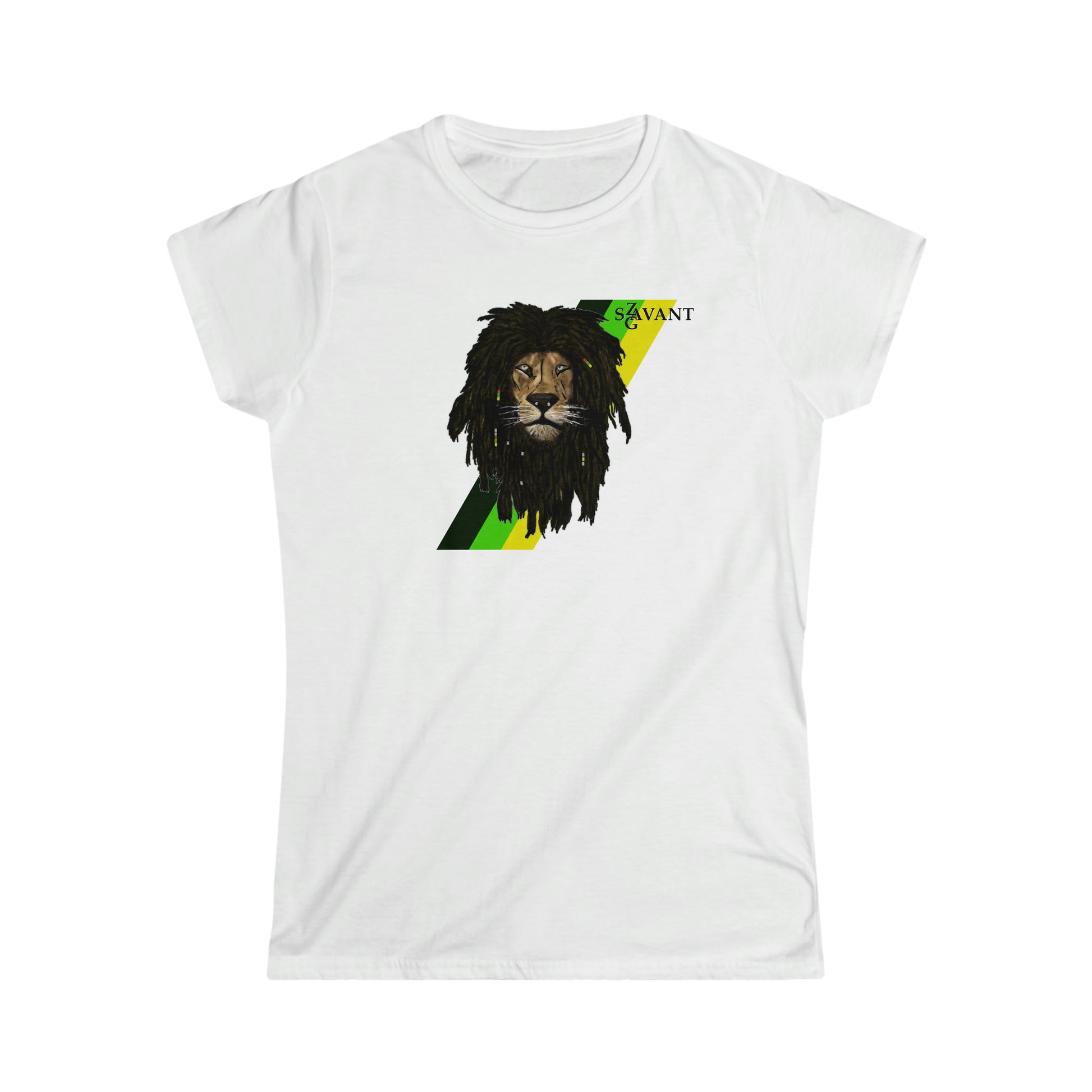 Women's Softstyle T-Shirt - With Jamaican Colors