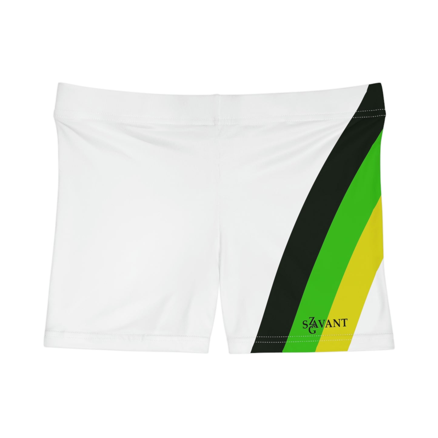 Sports Shorts Jamaican Colors for Woman