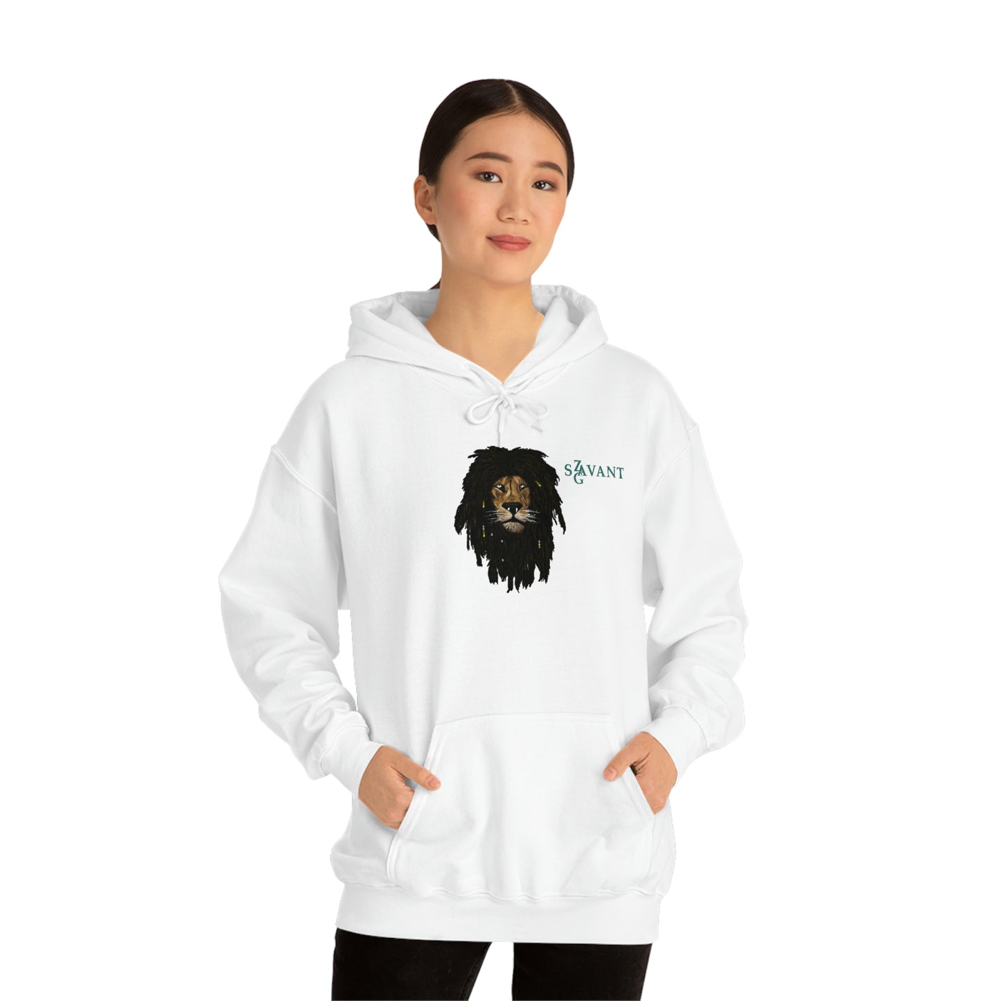 Lion Head Hooded Sweatshirt