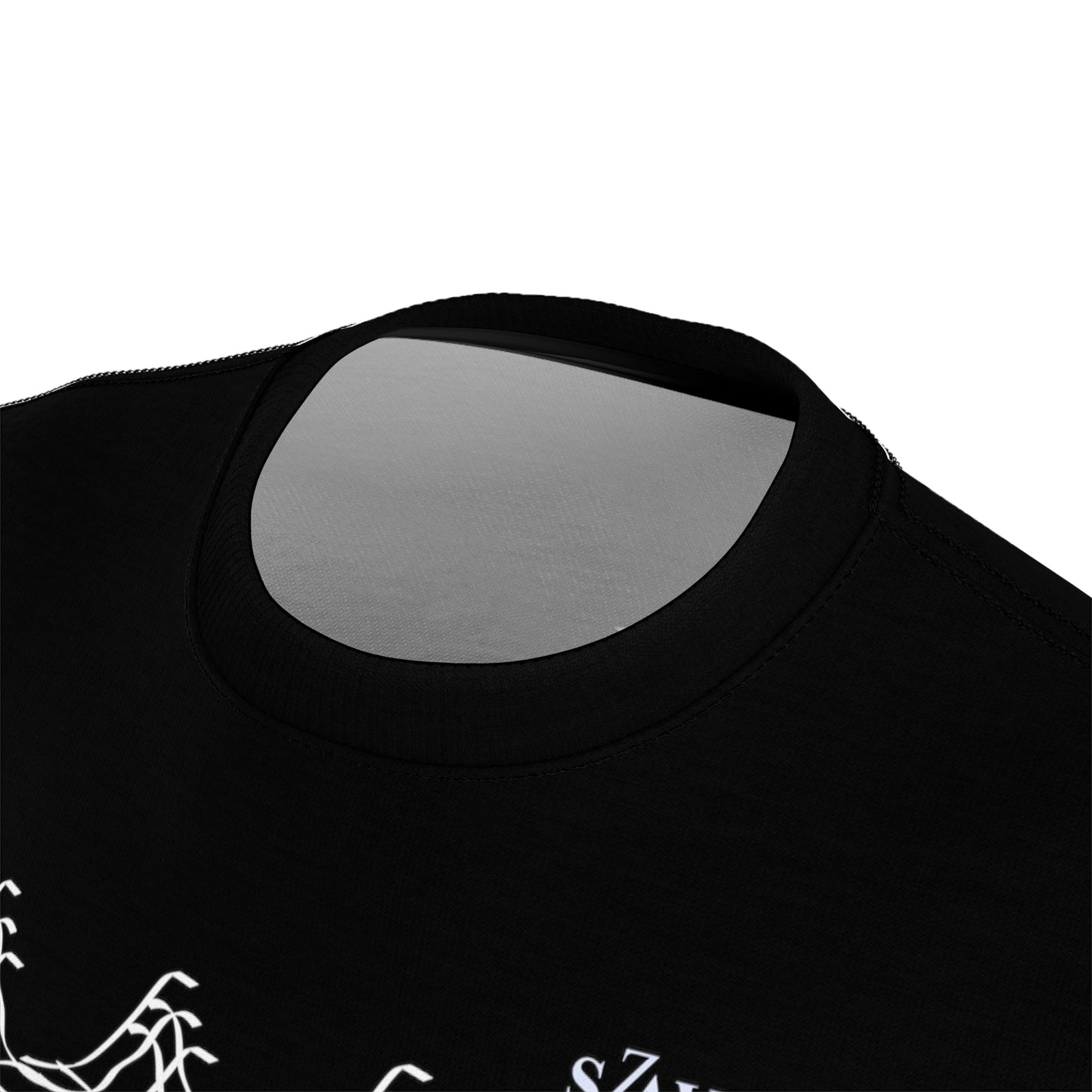 Men’s Graphic Tee | Fence Design | Black and White