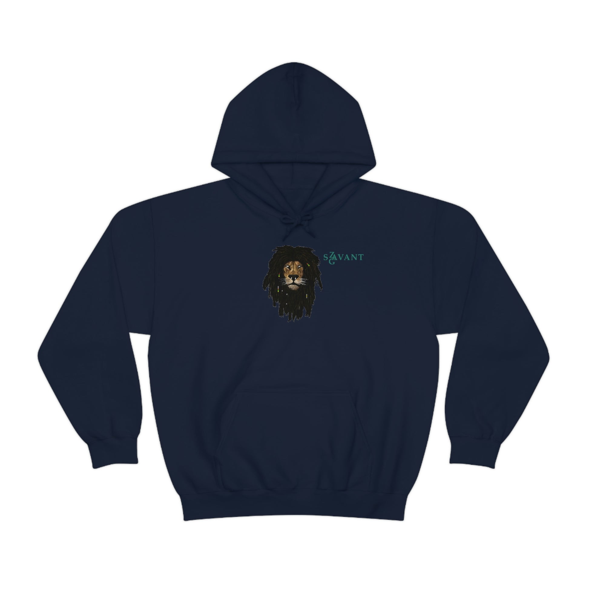 Lion Head Zag Savant Hooded Sweatshirt