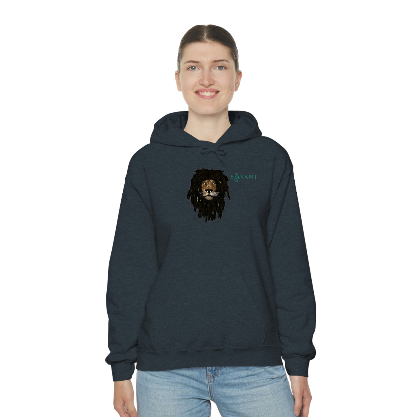 Lion Head Hooded Sweatshirt